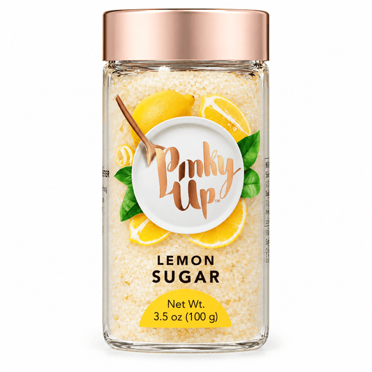 Lemon Flavored Sugar - Pinky Up Granulated Sugar