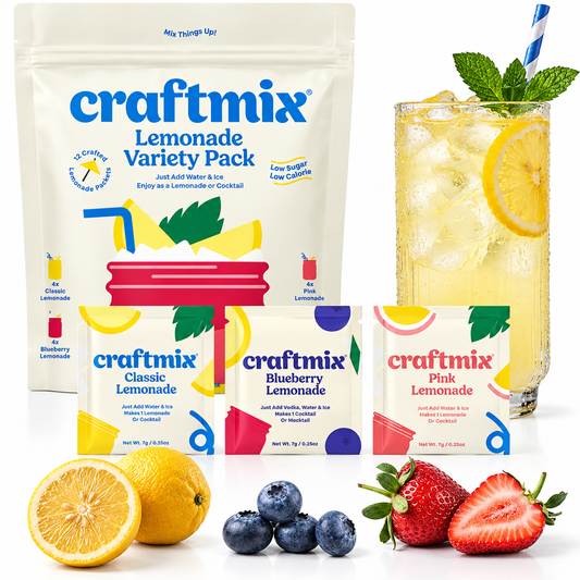 Lemonade Variety Pack - Cocktail Mixers - Craftmix