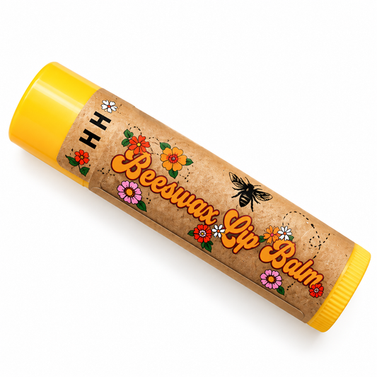 Lip Balm - Beeswax, Peppermint & Lavender