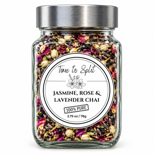 Loose Leaf Tea - Chai Blend - Jasmine, Rose & Lavender