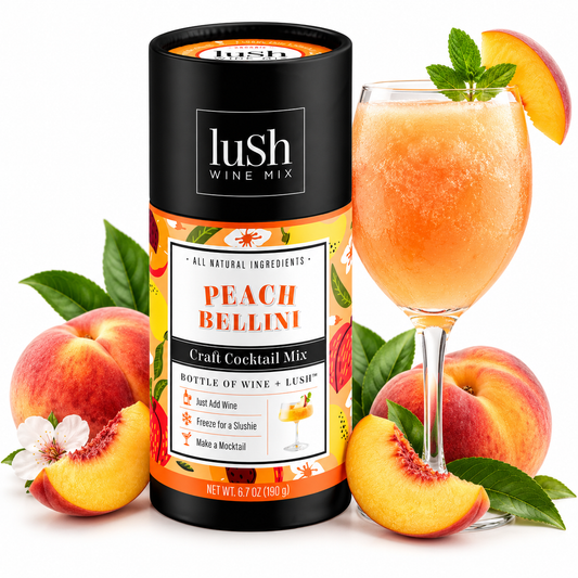 Peach Bellini Craft Cocktail Mixer - Lush
