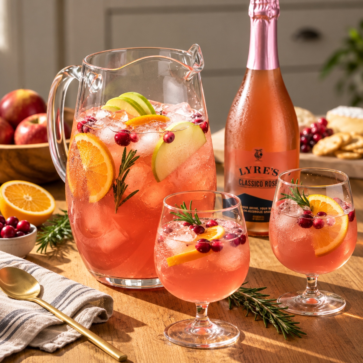 Non-Alcoholic Sparkling Wine - Lyre’s Classico Rosé