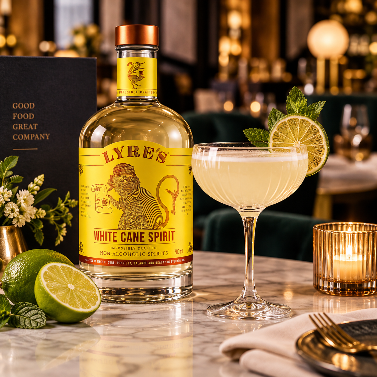 Lyre's White Cane Spirit - White Rum Alternative