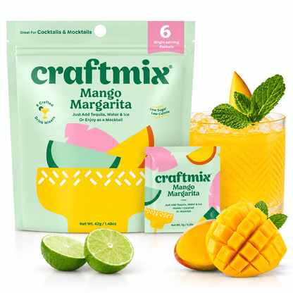 Mango Margarita Cocktail Mixer - Craftmix 6-Pack