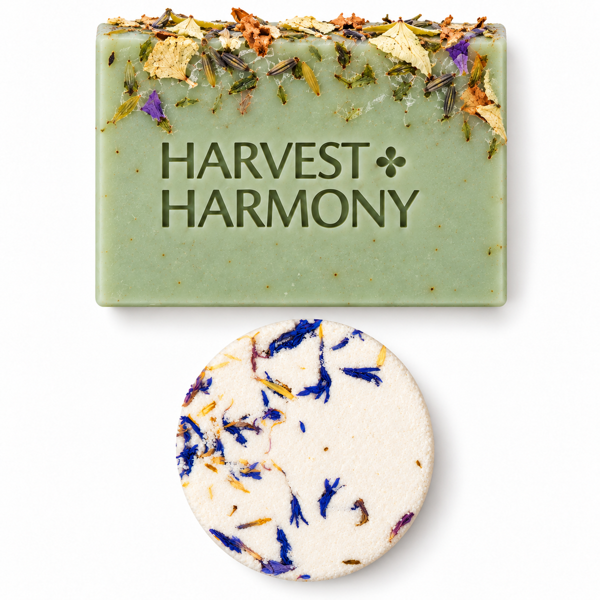 Marjoram & Eucalyptus Soap & Peppermint Shower Steamer Duo