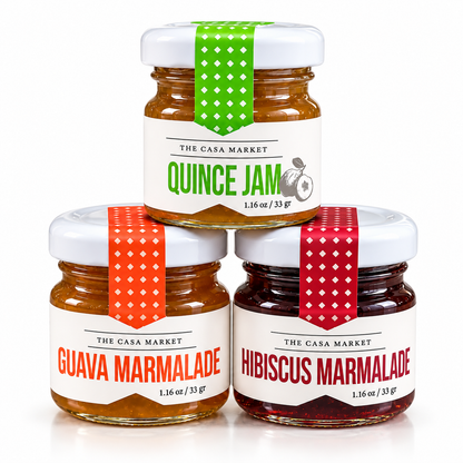 Mini Marmalade Variety Trio - Guava, Quince & Hibiscus