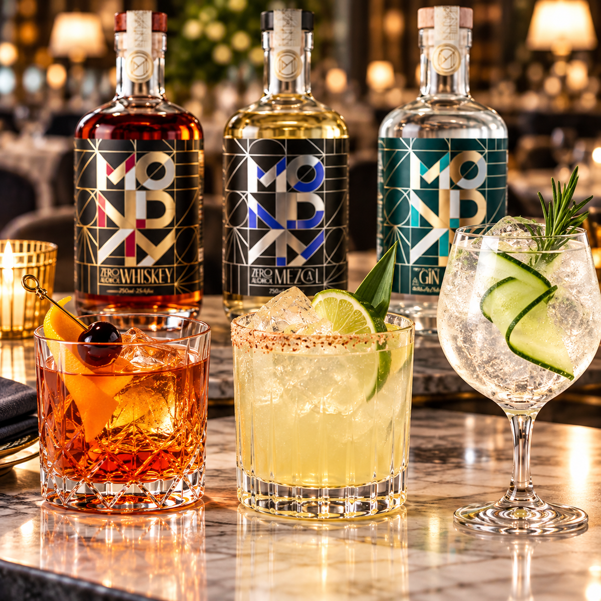 Monday Zero Alcohol Award-Winning Spirit Trio