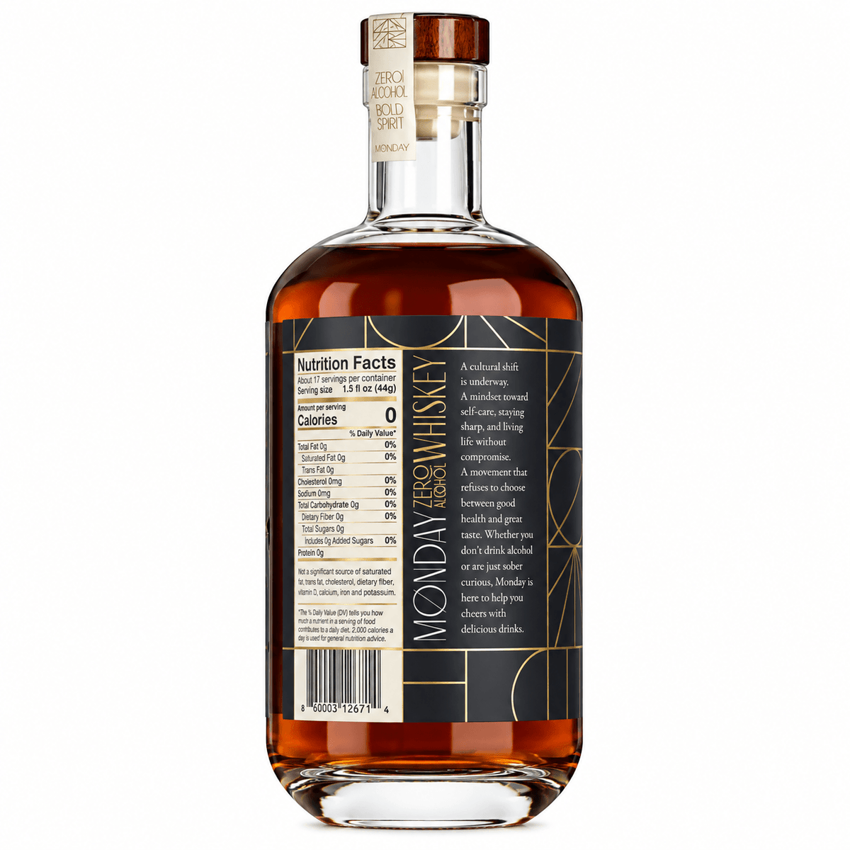 Non-Alcoholic Whiskey - Monday Zero Alcohol Spirits