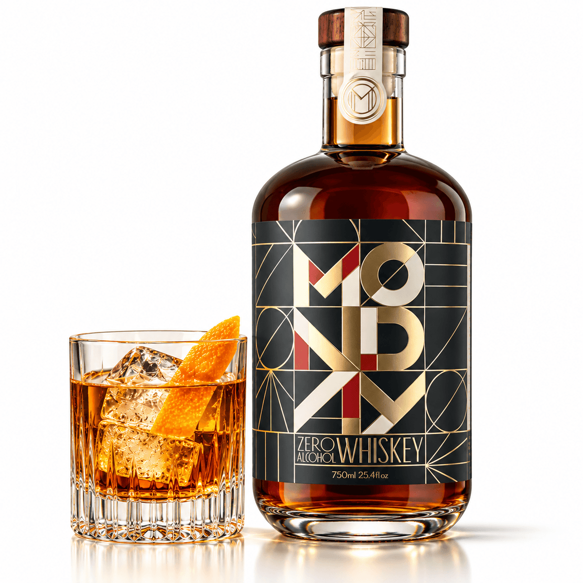 Non-Alcoholic Whiskey - Monday Zero Alcohol Spirits