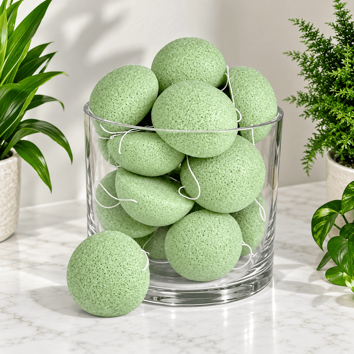 Konjac Facial Cleansing Sponge - Natural Face Sponge