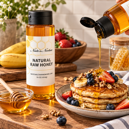 Natural Raw Honey - Nate's Nectar