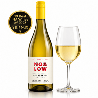 Non-Alcoholic Wine Duo - Chardonnay & Cabernet Sauvignon - No & Low