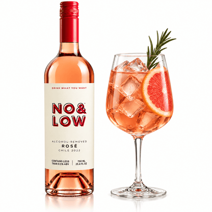 Non-Alcoholic Rosé Wine - No & Low 2022