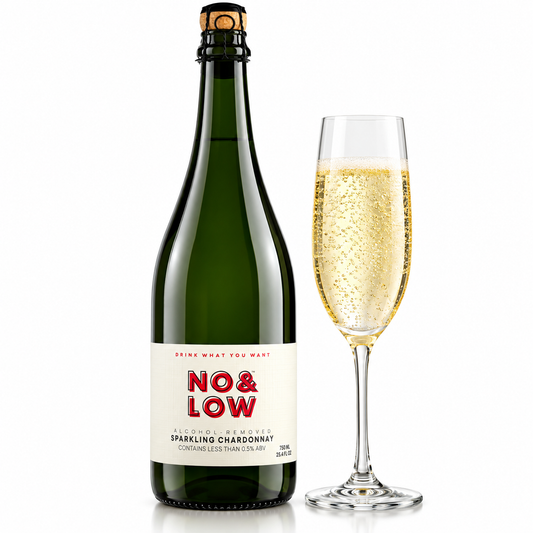 Non-Alcoholic Sparkling Chardonnay - No & Low