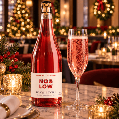 Non-Alcoholic Sparkling Rosé - No & Low