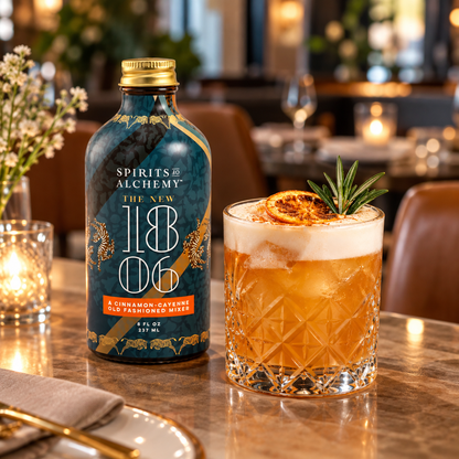 Old Fashioned - 1806 Cinnamon-Cayenne Mixer - Spirits of Alchemy