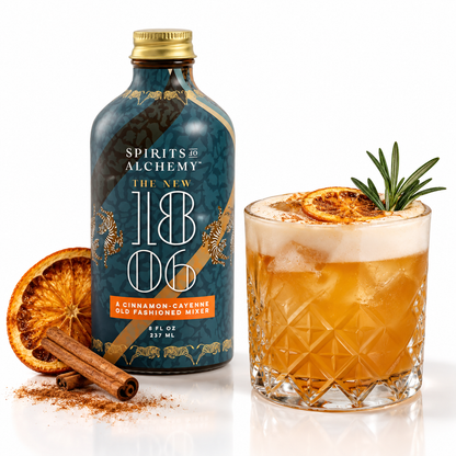 Old Fashioned - 1806 Cinnamon-Cayenne Mixer - Spirits of Alchemy