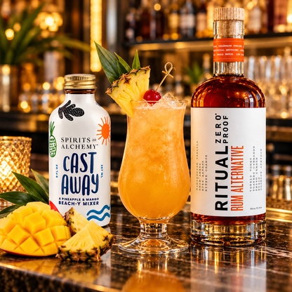 Ritual Zero Proof Rum & Pineapple Mango Mixer Duo