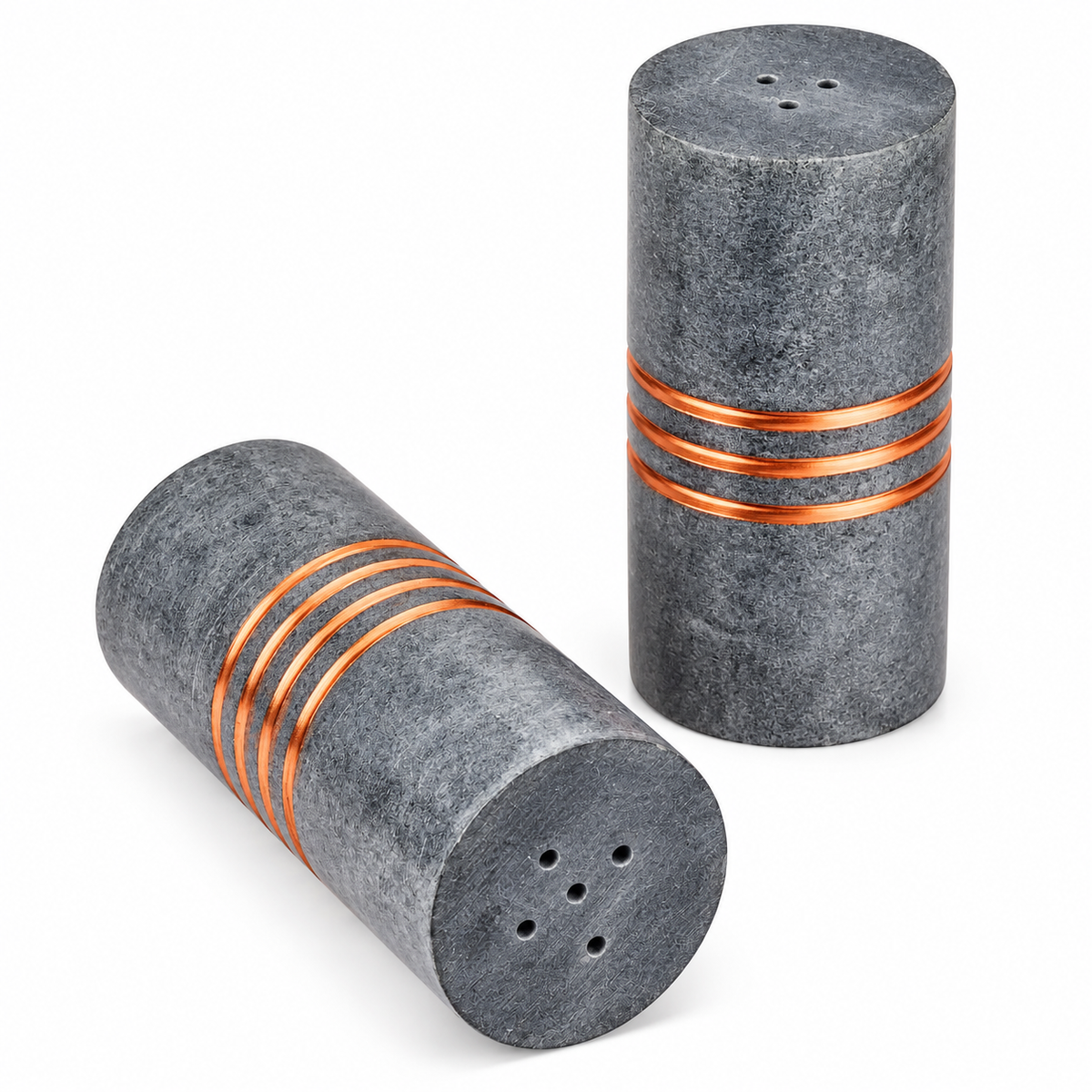 Salt and Pepper Stone Shakers - Fair Trade