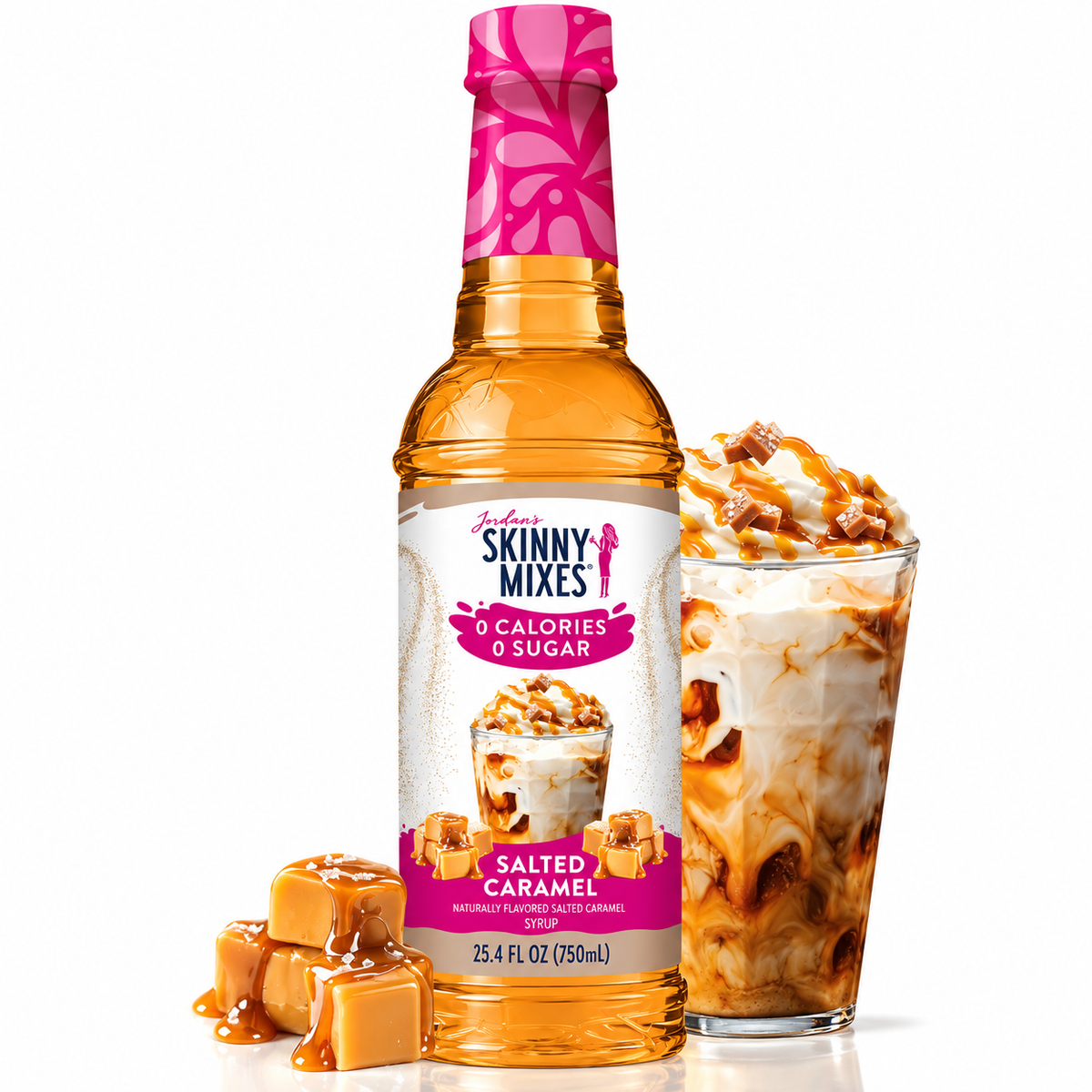 Salted Caramel Syrup - Jordan's Sugar Free