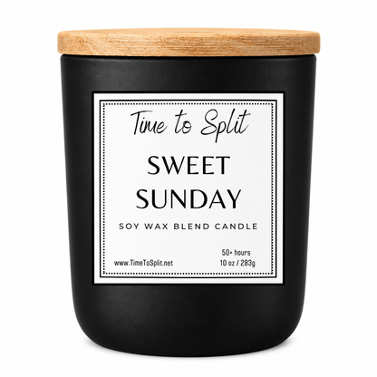Sweet Scented Soy Candle - Sweet Sunday