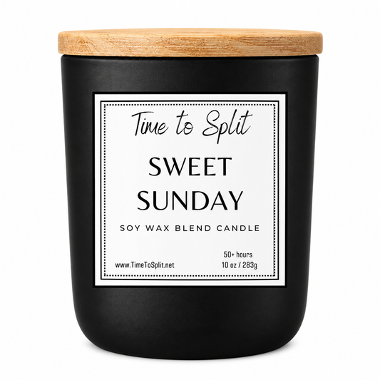 Soy Wax Blend Candle - Sweet Sunday