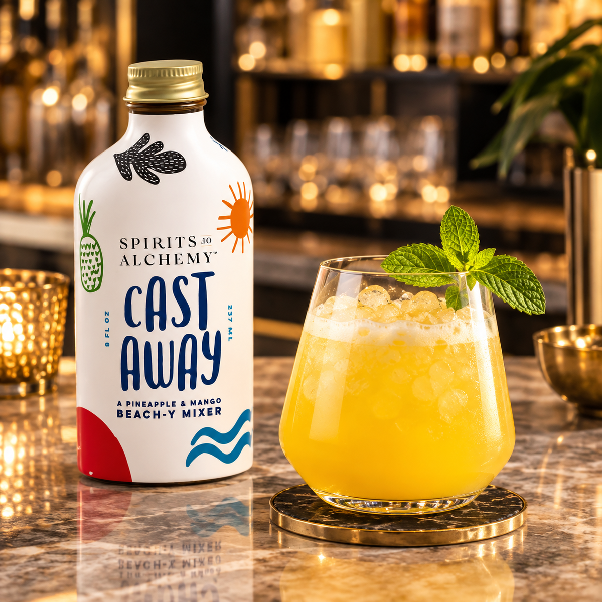 Ritual Zero Proof Rum & Pineapple Mango Mixer Duo