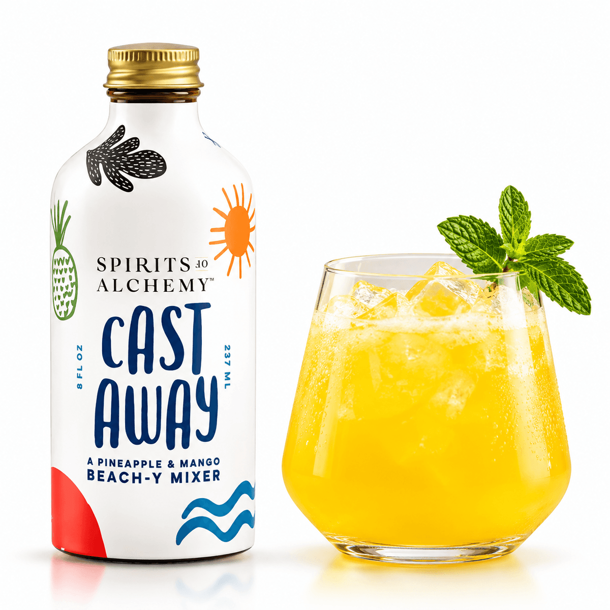 Pineapple Mango Cocktail Mixer - Spirits of Alchemy