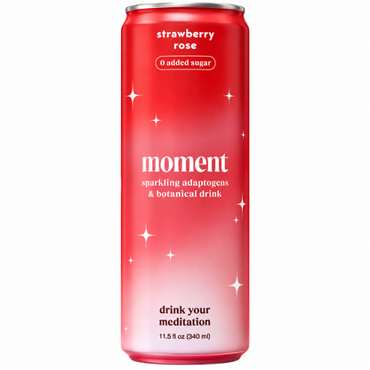 Sparkling Strawberry & Cherry Mocktail - Moment