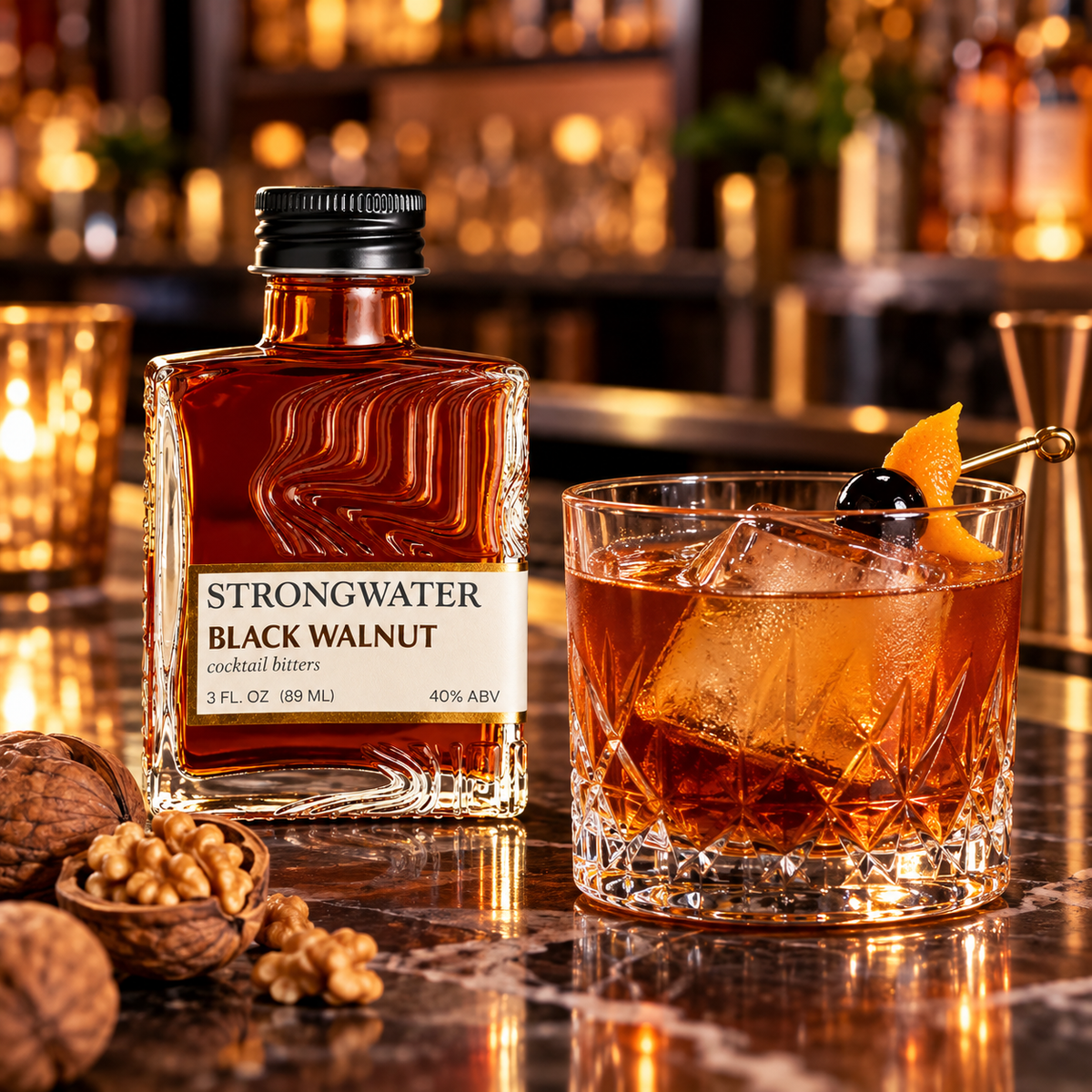 Black Walnut Cocktail Bitters - Strongwater