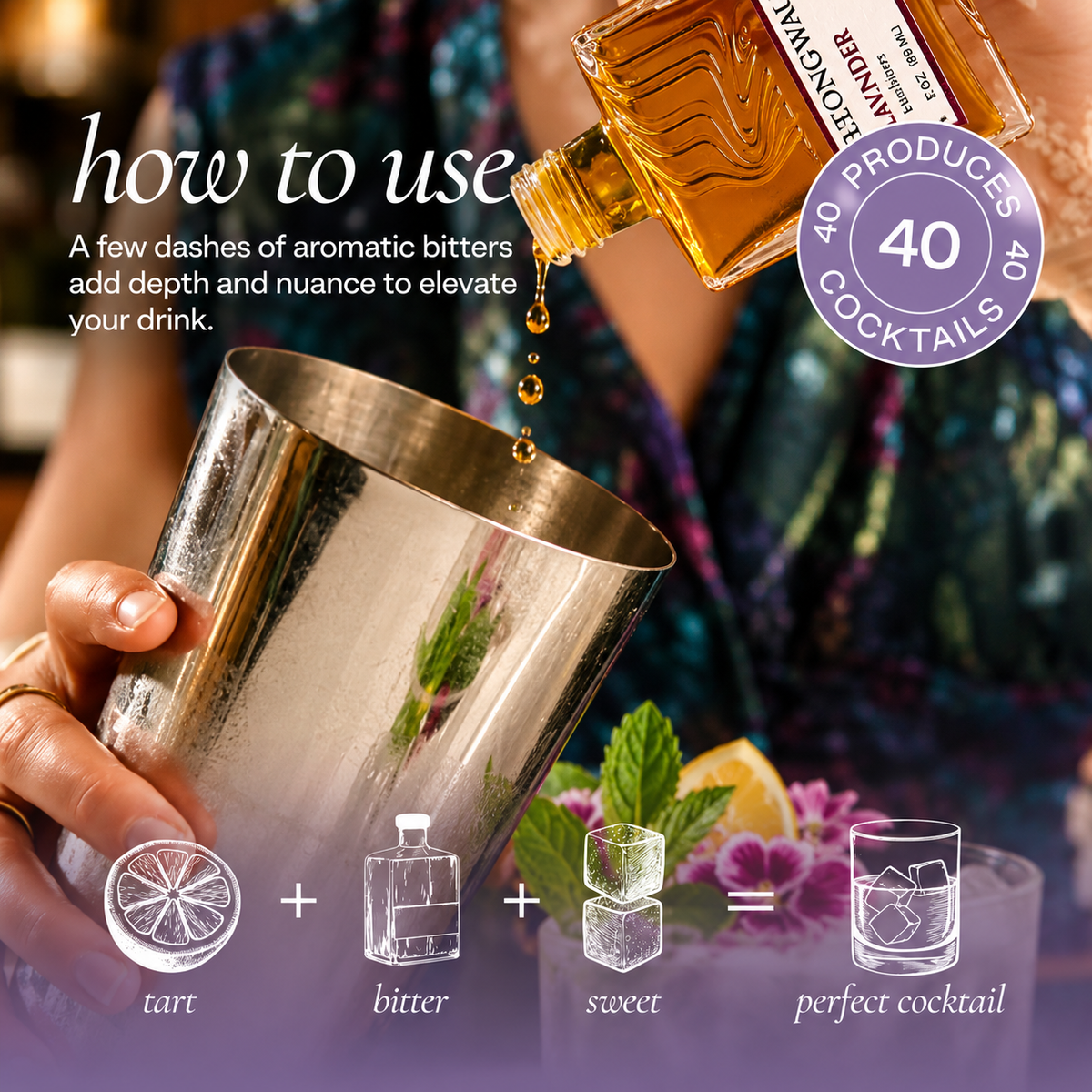 Lavender Cocktail Bitters - Strongwater