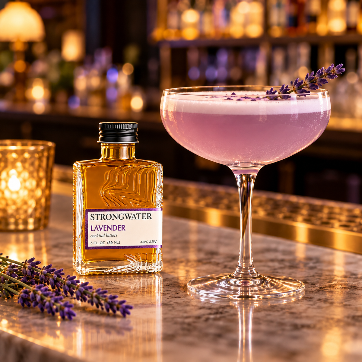 Lavender Cocktail Bitters - Strongwater