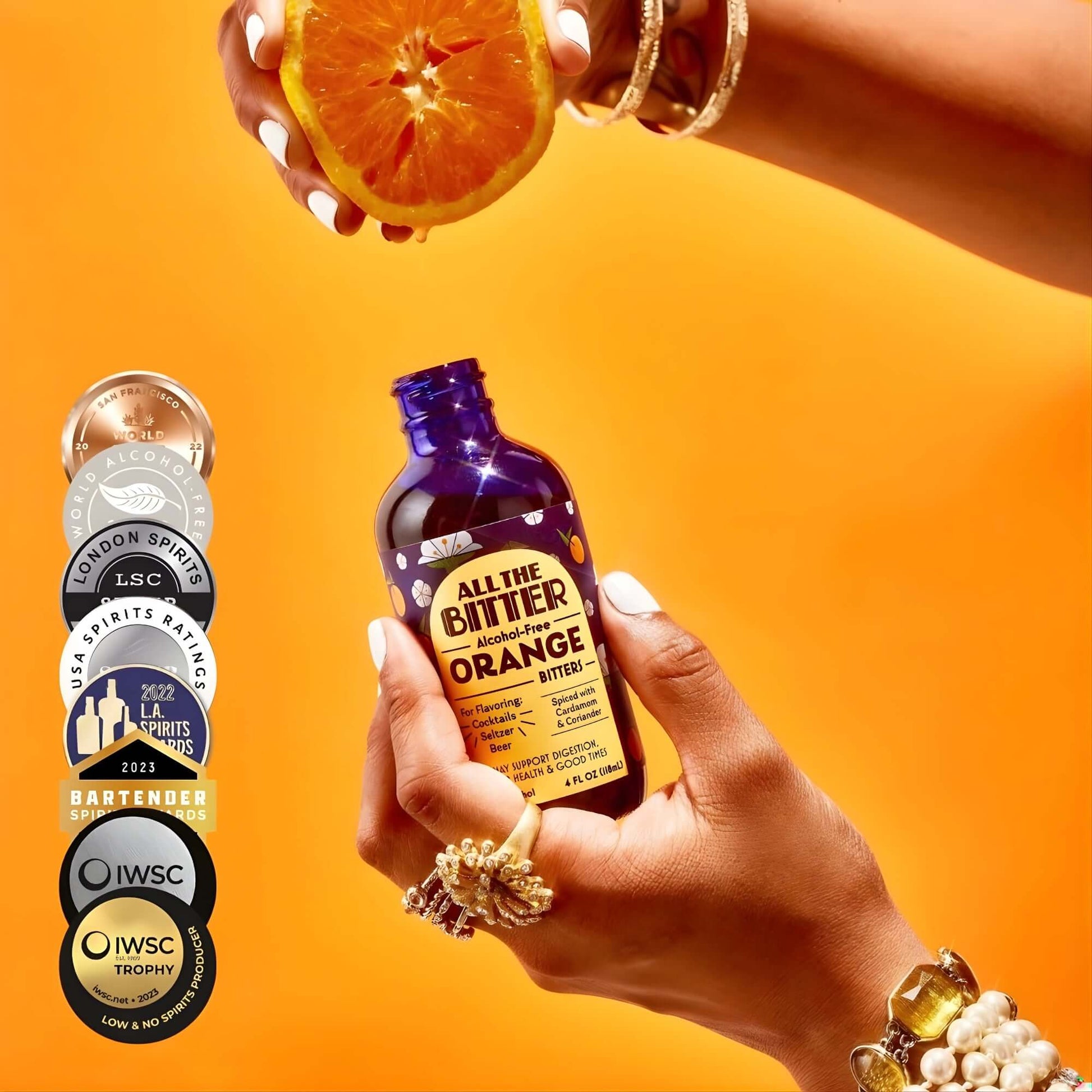 Orange Bitters - All the Bitter - No Alcohol