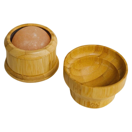 Bamboo Himalayan Salt Massage Ball