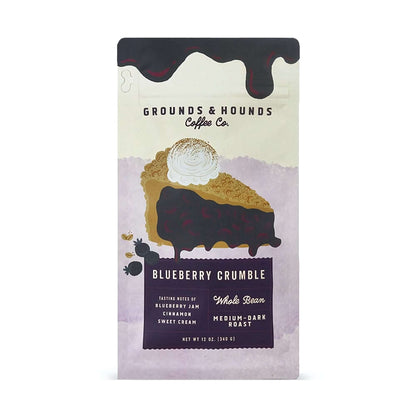 Blueberry Crumble Flavored Coffee - Medium Dark Roast