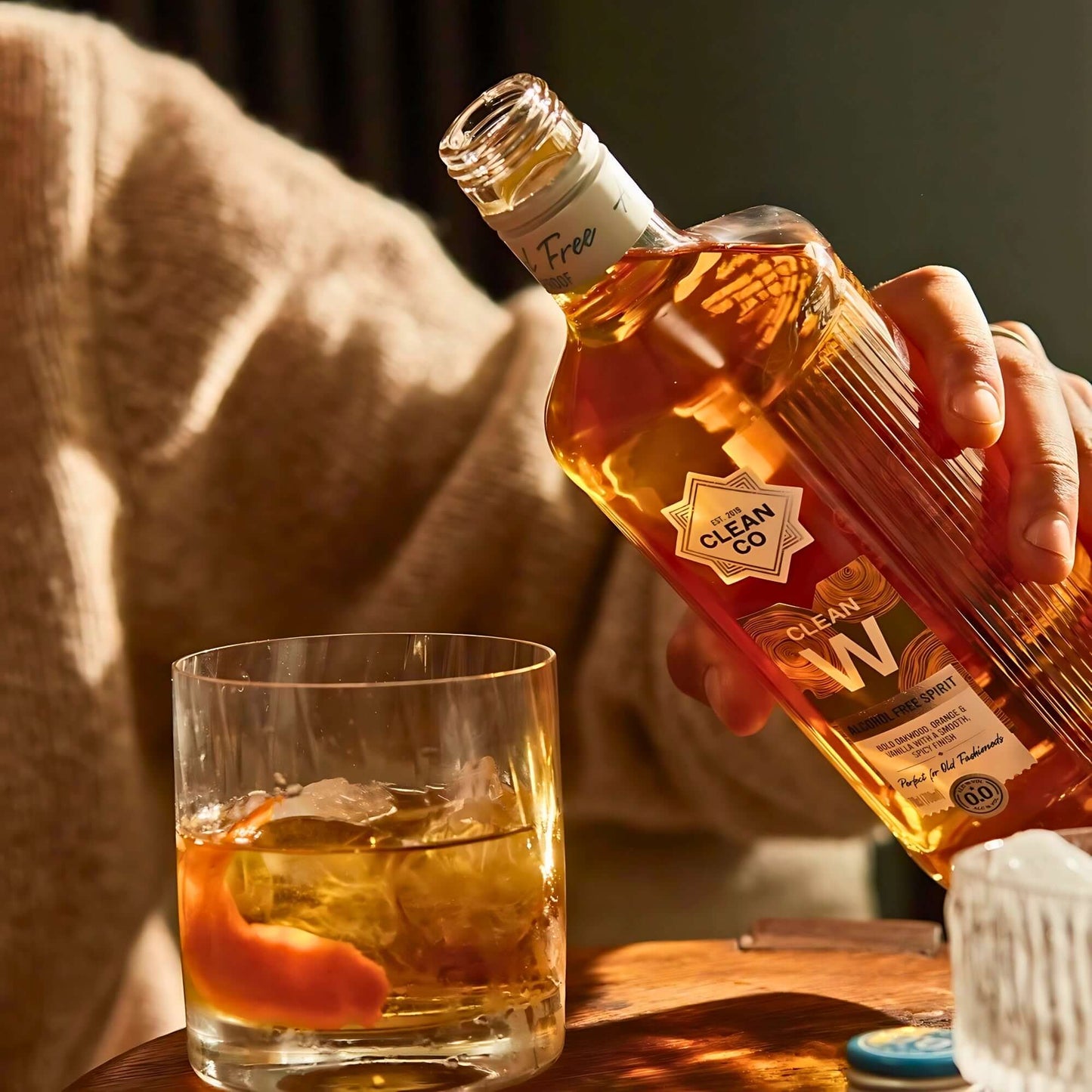 Non-Alcoholic Whiskey - CleanCo Clean W Zero Proof