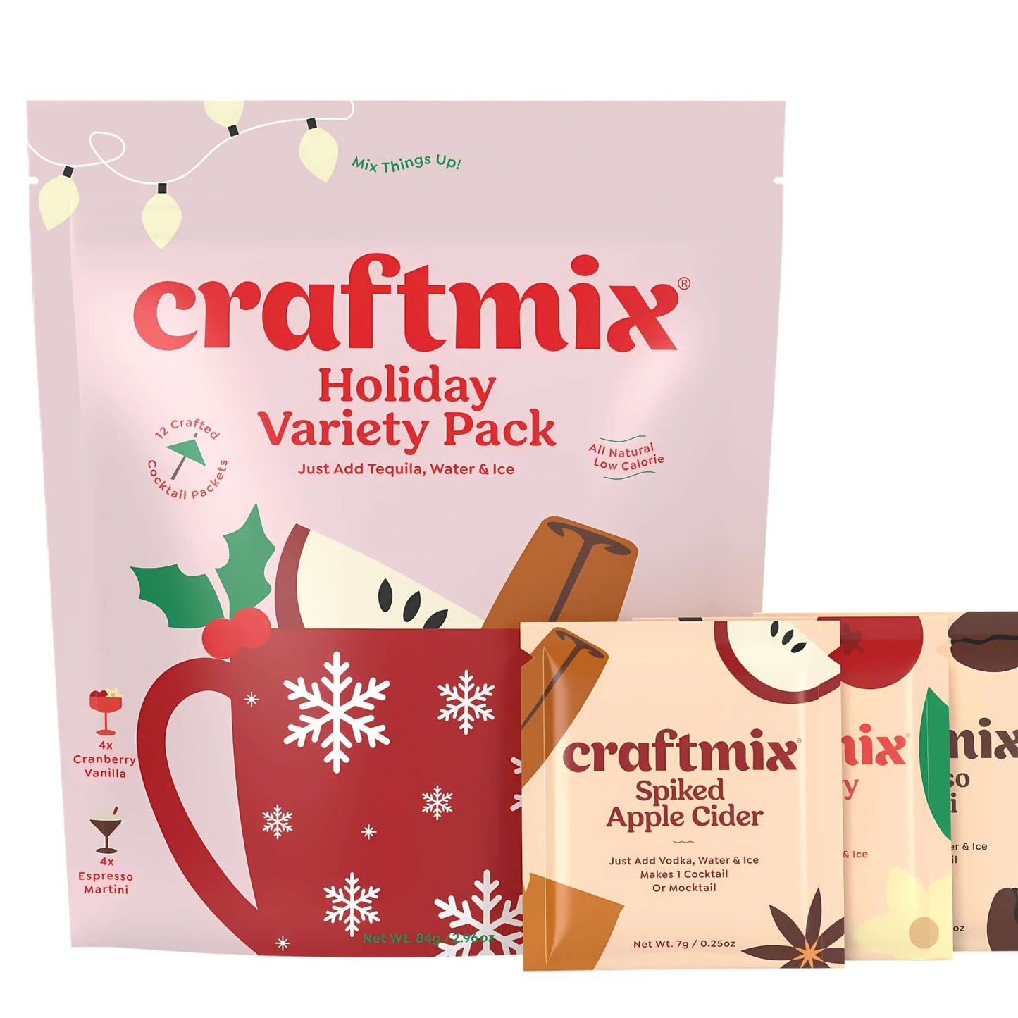 Craftmix Holiday Variety Pack Cocktail Mixers