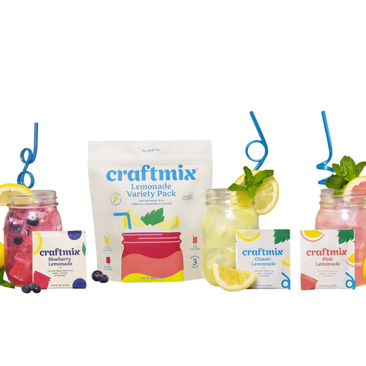 Craftmix Lemonade Variety Pack Cocktail Mixers