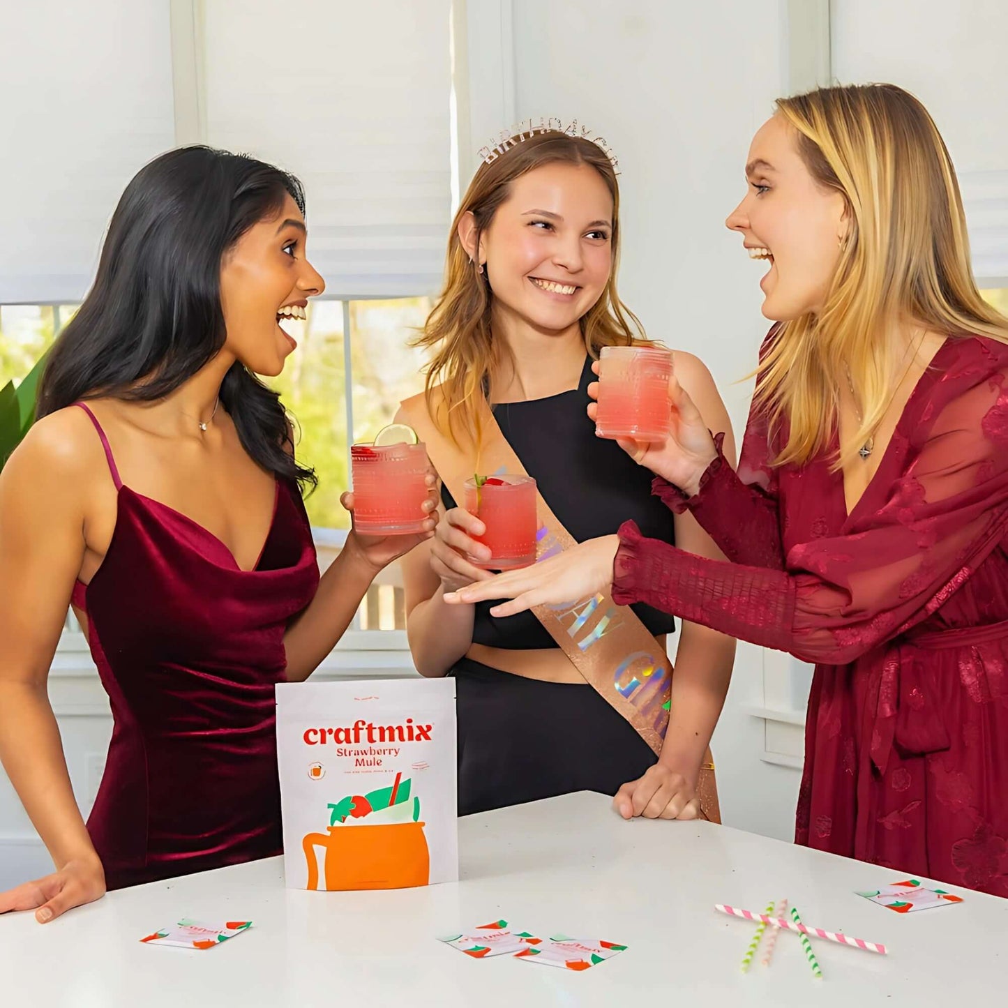 Craftmix Strawberry Mule Cocktail Mixer