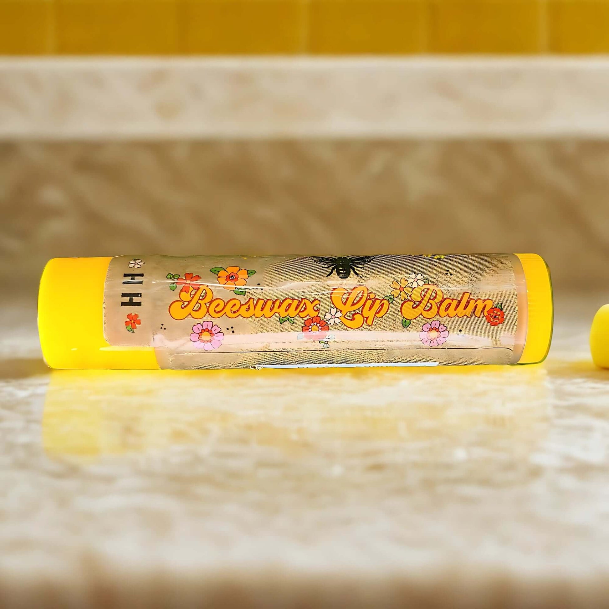 Beeswax Lip Balm With Peppermint & Lavender