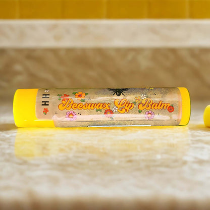 Beeswax Lip Balm With Peppermint & Lavender