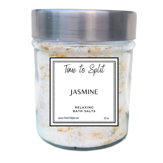 Bath Salt - Jasmine with Calendula Petals