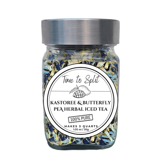 Kastoree and Butterfly Pea Herbal Loose Leaf Iced Tea