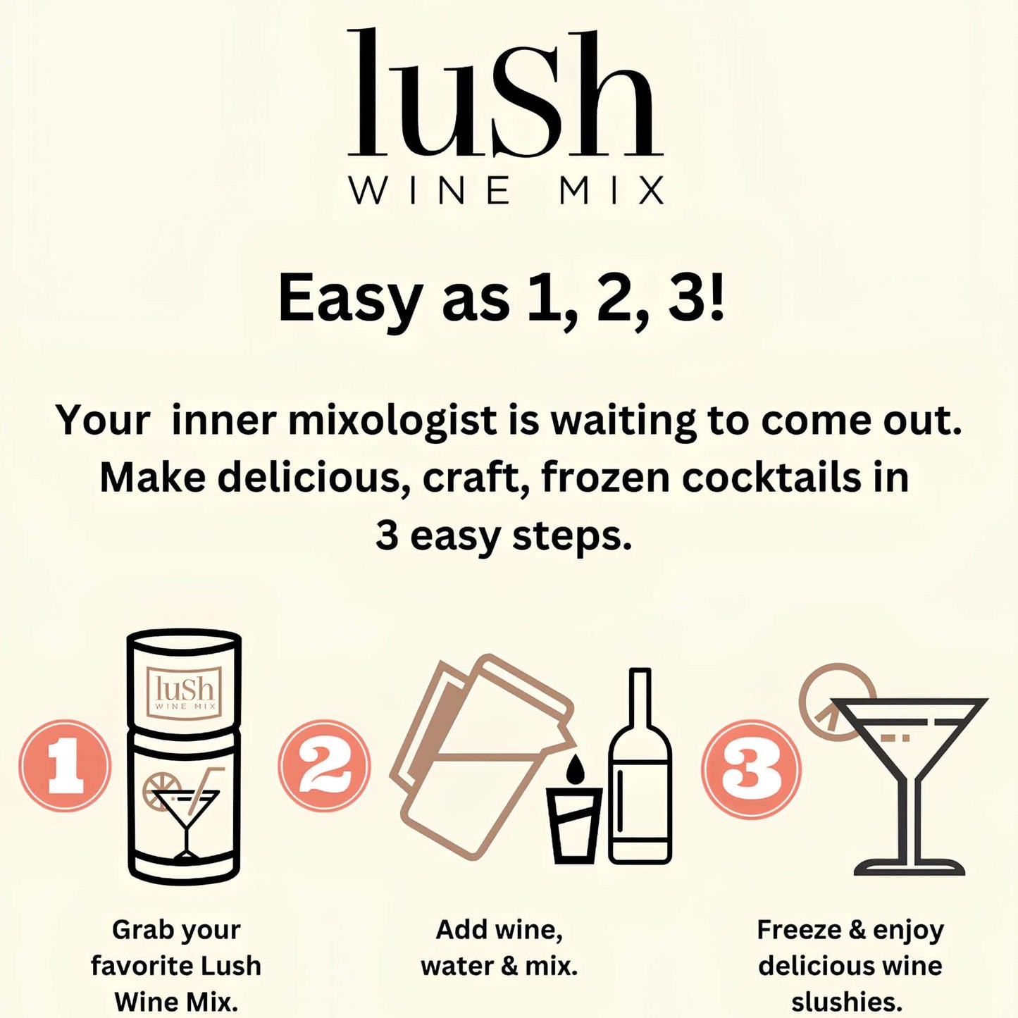 Cosmo Craft Cocktail Mixer - Makes 8+