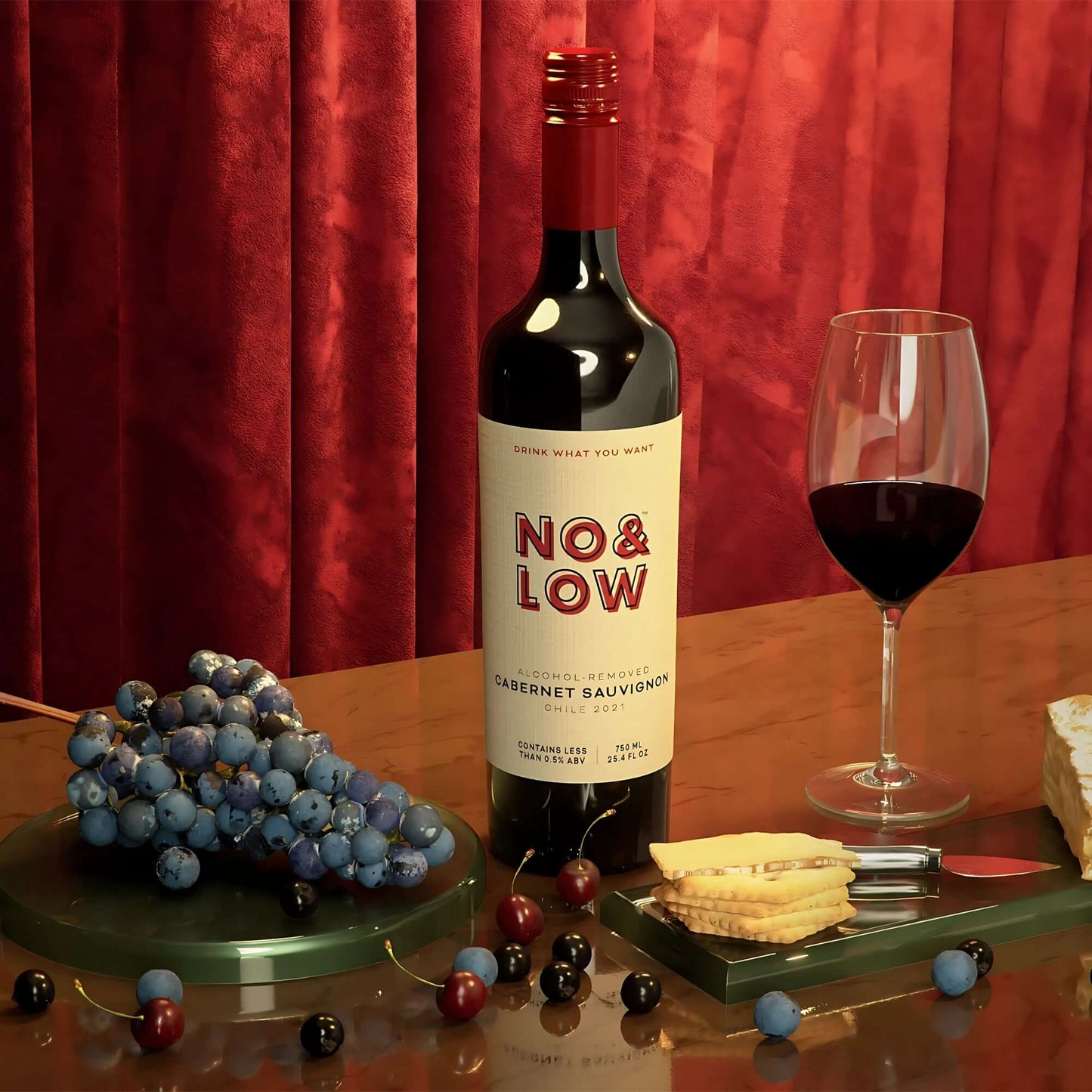 No & Low Non-Alcoholic Cabernet Sauvignon 2021