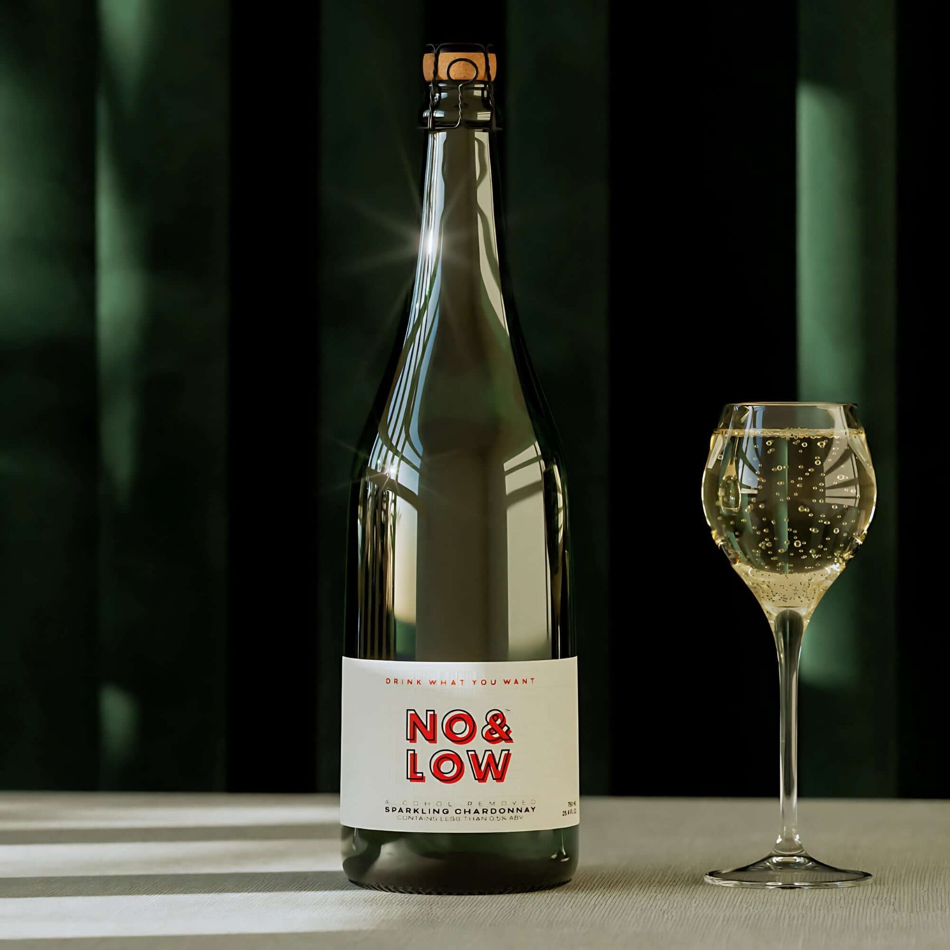 No & Low Non-Alcoholic Sparkling Chardonnay