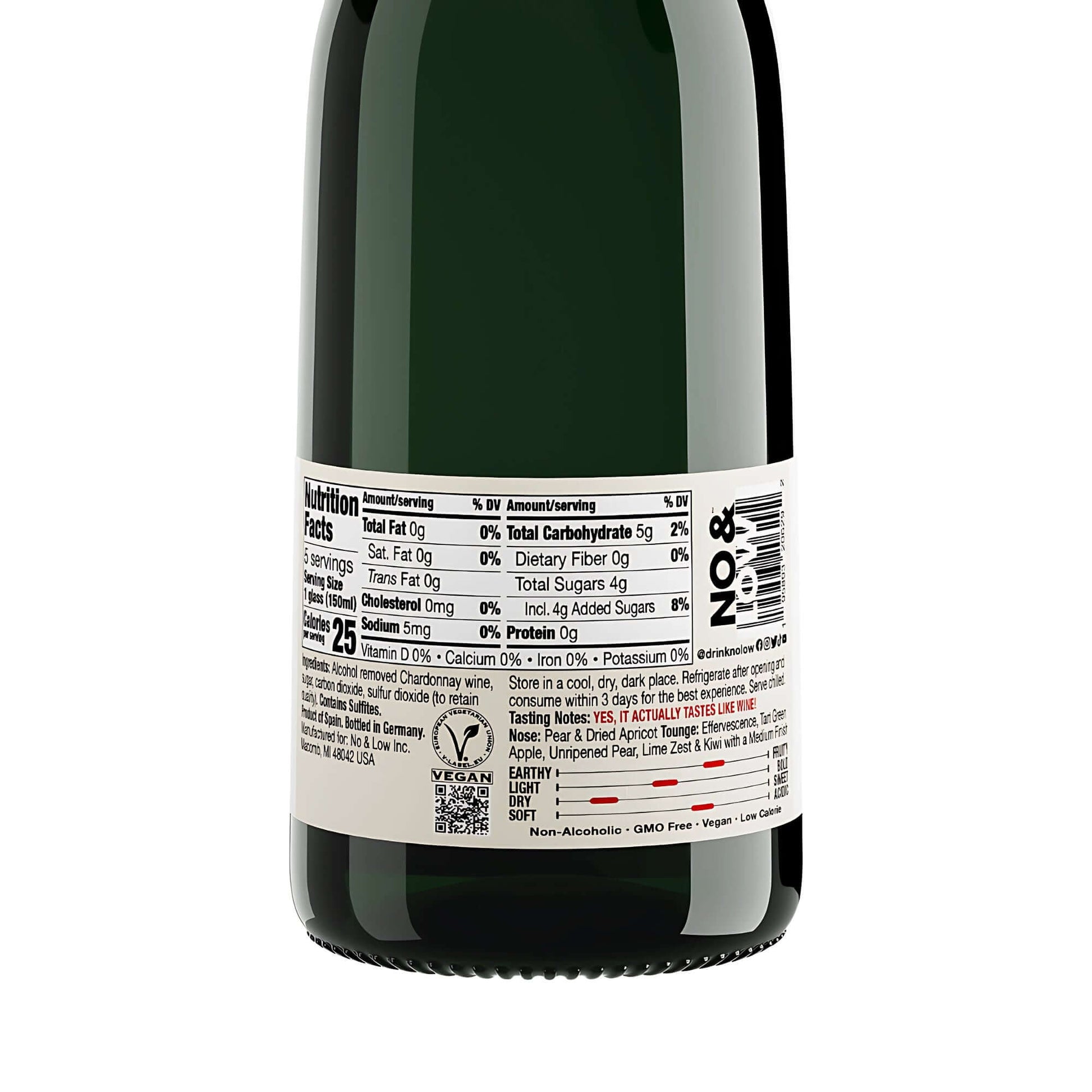 No & Low Non-Alcoholic Sparkling Chardonnay