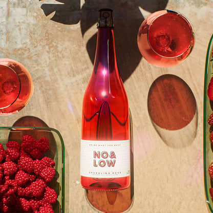 No & Low Non-Alcoholic Sparkling Rosé Wine