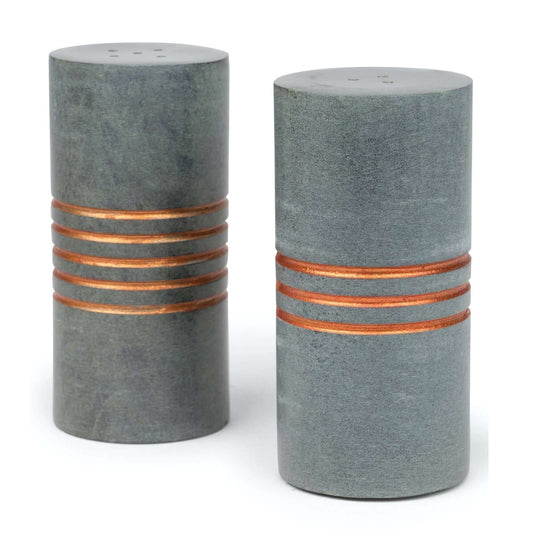 Salt & Pepper Stone Shakers - Fair Trade