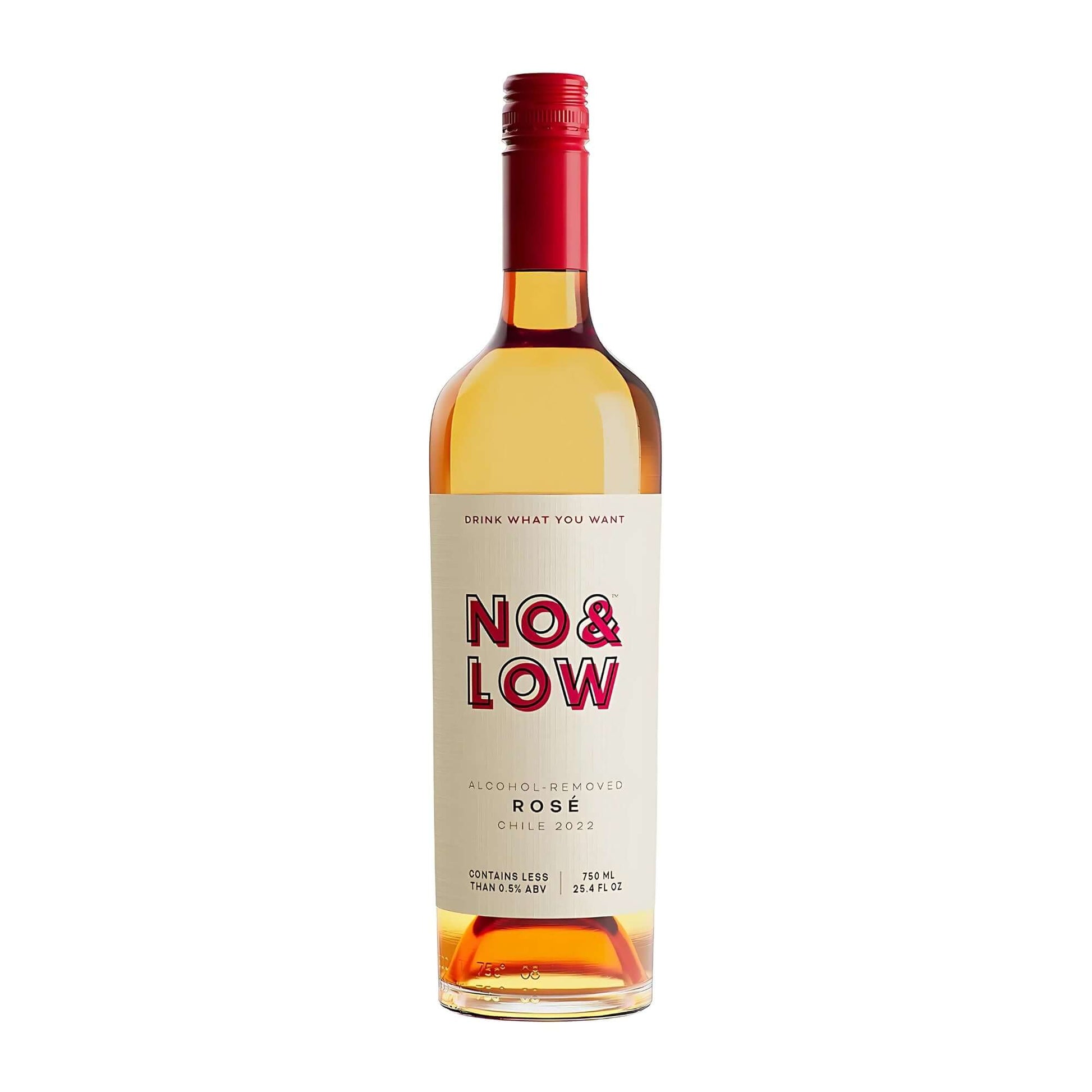 Non-Alcoholic Rosé Wine 2022 - No & Low